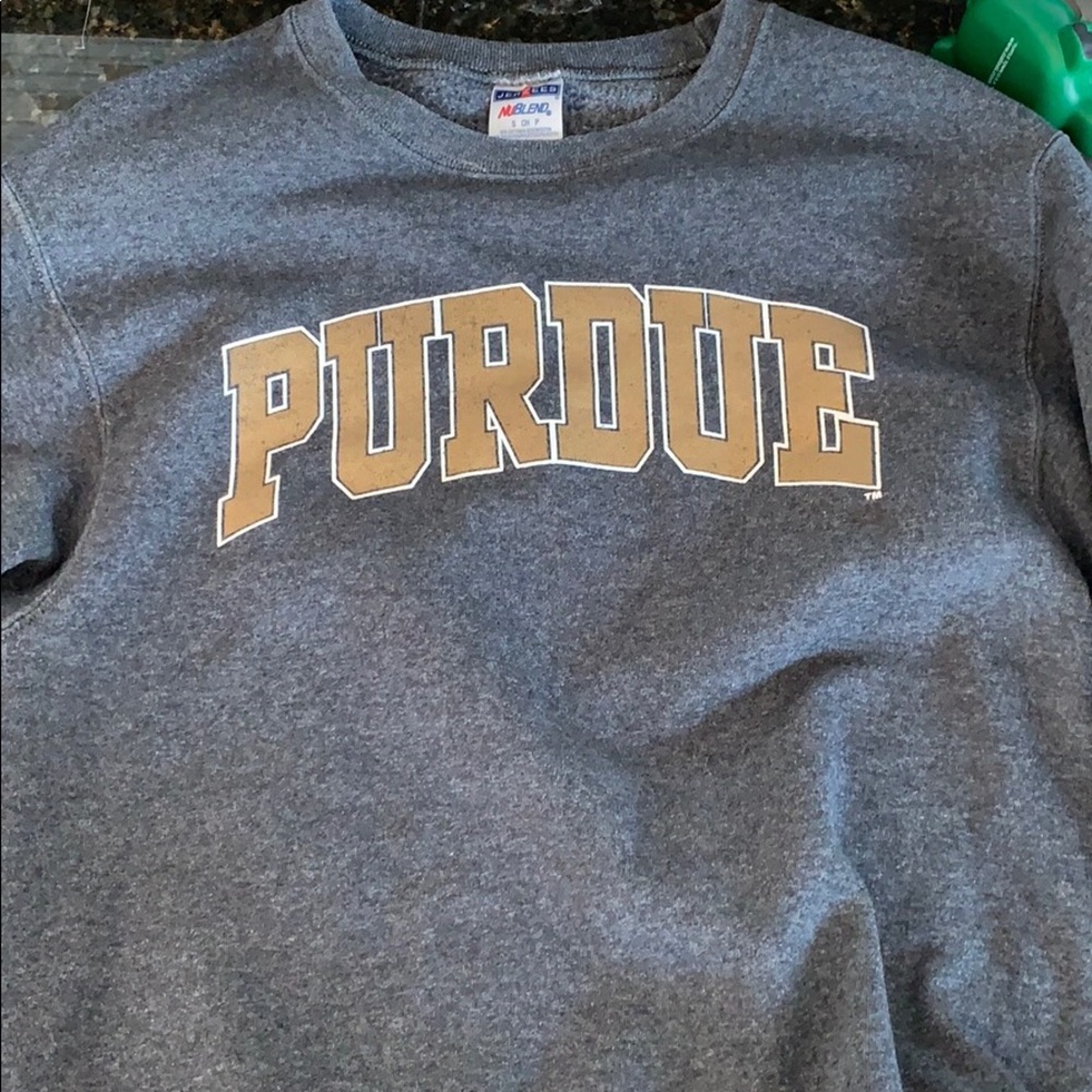 Purdue crew neck